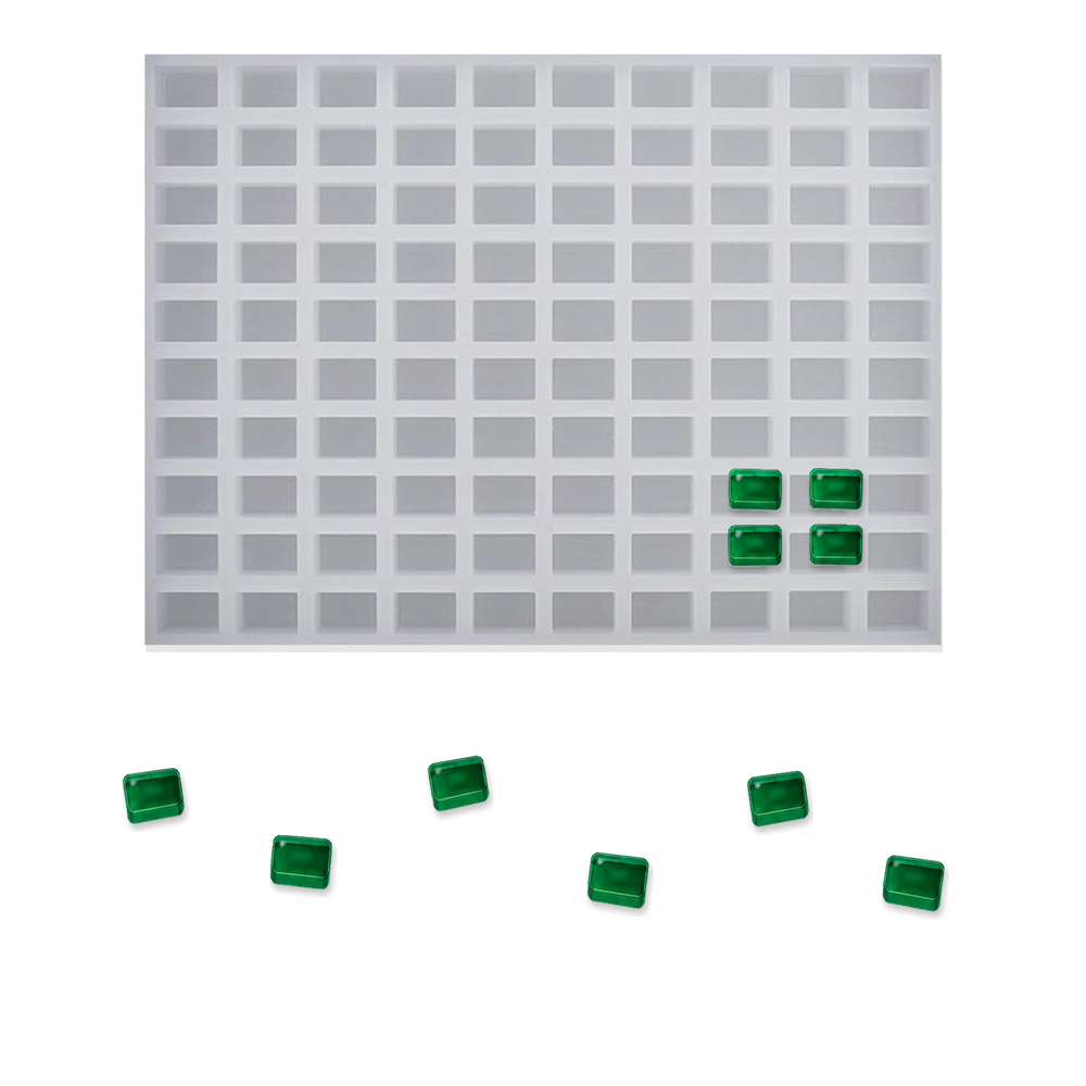 Rectangle Gummy Moulds