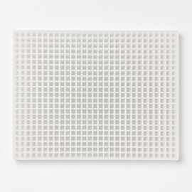 1mL cube gummy mold with 736 cavities on a clean white background