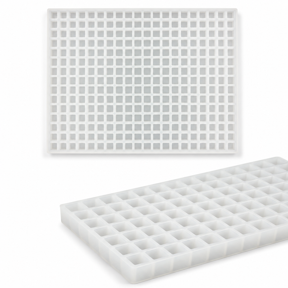 2.5mL Square Gummy Mold - 216 Cavities