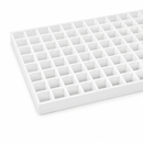 2mL cube gummy mold with 112 cavities top view