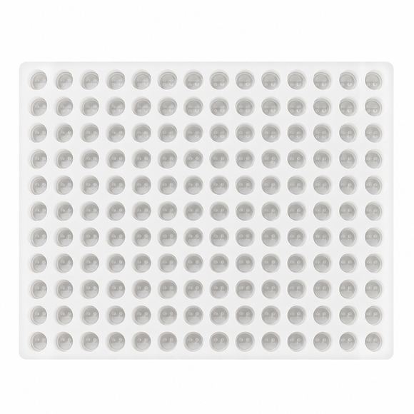 4mL Smiley Face Gummy Mold - 140 Cavities