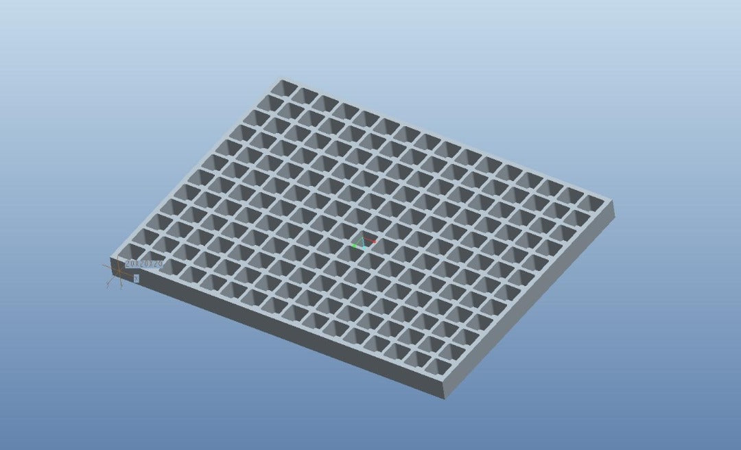 8mL Cube Gummy Mold - 192 Cavities - 0